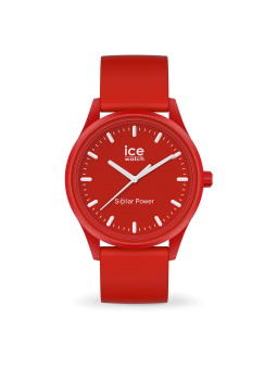 Montre Unisexe Ice Watch solar power - Red sea - Medium - 3H - Réf. 017765