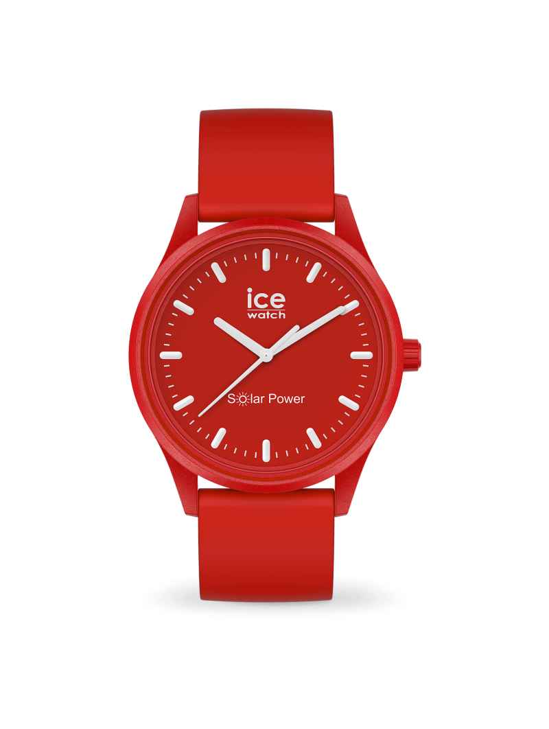 Montre Unisexe Ice Watch solar power - Red sea - Medium - 3H - Réf. 017765