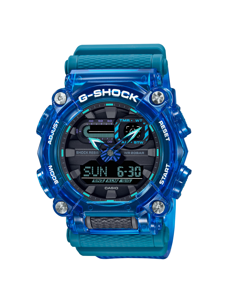 Montre Homme Casio G-Shock bracelet Résine GA-900SKL-2AER